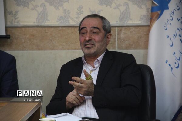 آیین معارفه رضایی سرپرست حراست اداره کل آموزش و پرورش استان قم