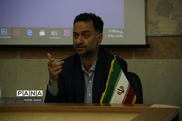 آیین معارفه رضایی سرپرست حراست اداره کل آموزش و پرورش استان قم