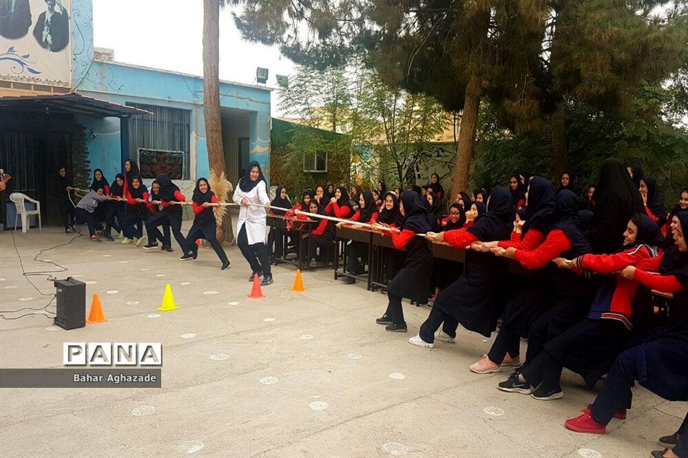 مراسم بزرگداشت هفته تربیت بدنی در فشافویه