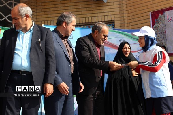 مراسم هفته بیمه سلامت و تربیت بدنی در مدارس آذربایجان شرقی