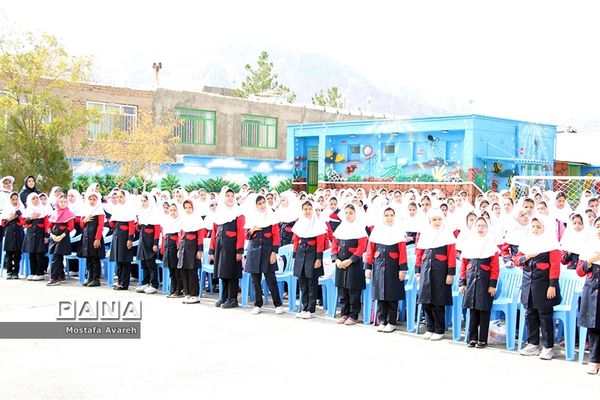 مراسم افتتاح نمازخانه در دبستان علامه حلی بیرجند