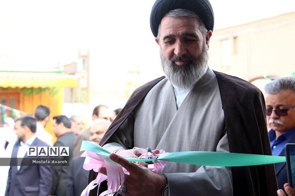 مراسم افتتاح نمازخانه در دبستان علامه حلی بیرجند