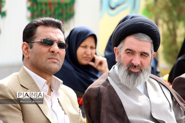 مراسم افتتاح نمازخانه در دبستان علامه حلی بیرجند