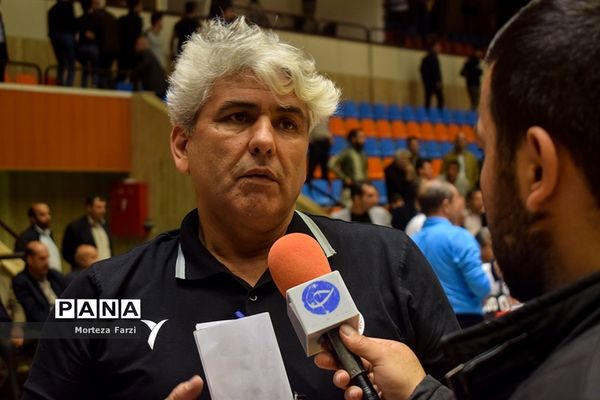 دیدار تیم های والیبال شهرداری تبریز و کاله آمل