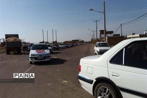 همایش اتومبیلرانی خانوادگی درشهرستان خوسف خراسان جنوبی