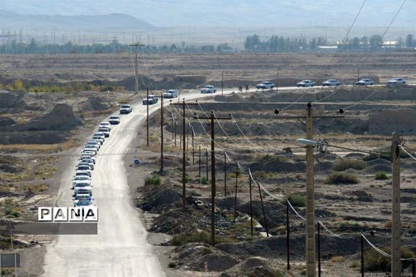 همایش اتومبیلرانی خانوادگی درشهرستان خوسف خراسان جنوبی