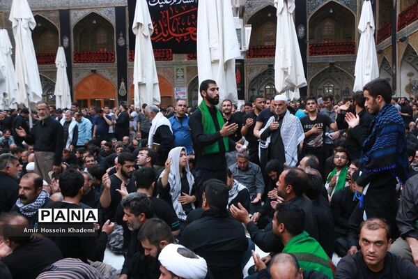 حرم حضرت علی (ع) در نجف اشرف میزبان زائران اربعین حسینی