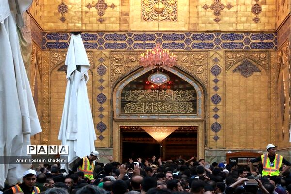 حرم حضرت علی (ع) در نجف اشرف میزبان زائران اربعین حسینی