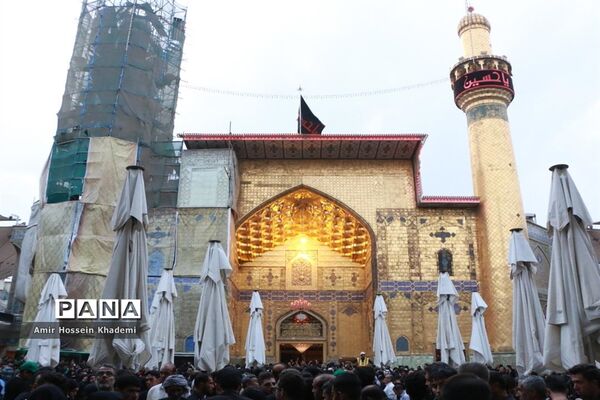 حرم حضرت علی (ع) در نجف اشرف میزبان زائران اربعین حسینی
