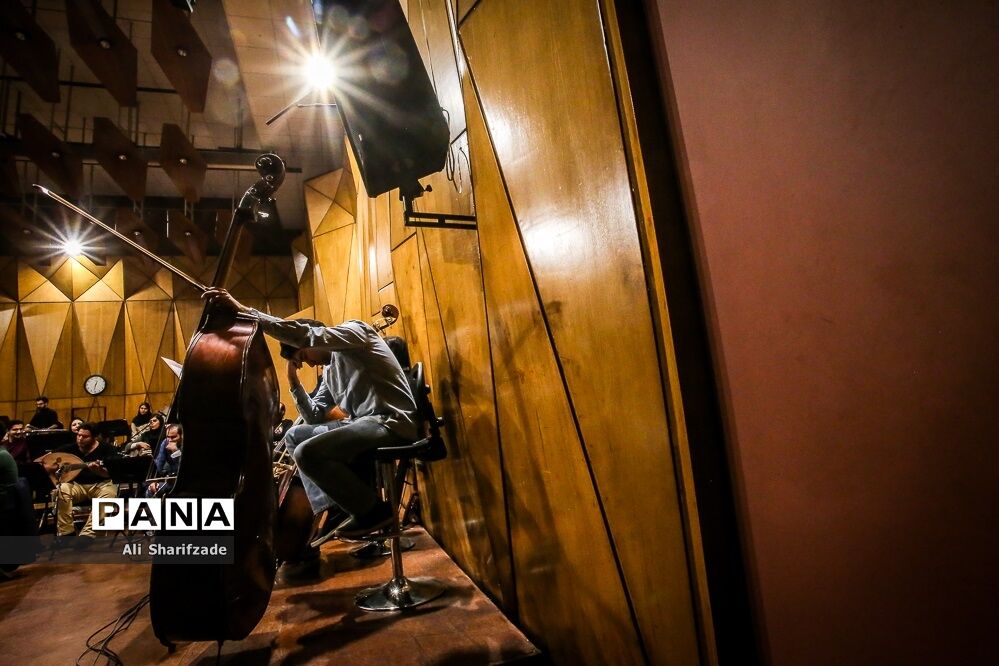 تمرین ارکستر ملی ایران