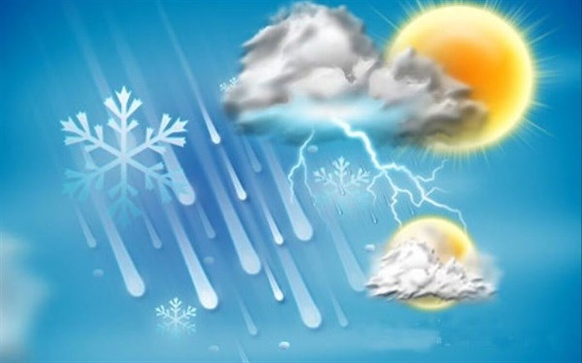 کاهش 5 تا 10 درجه ای دمای هوا در اردبیل