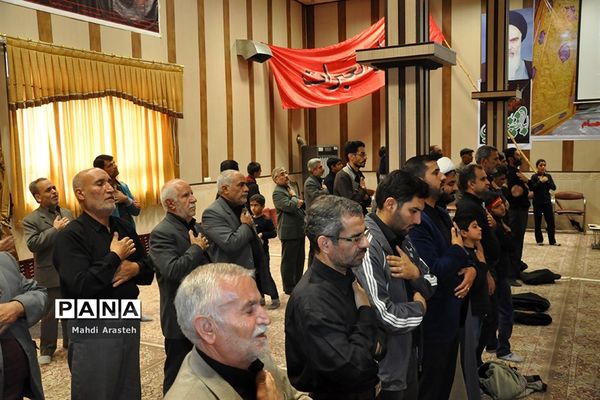 مراسم صبح اربعین در مجتمع ابن حسام بیرجند