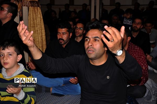 مراسم شب اربعین در مجتمع ابن حسام بیرجند