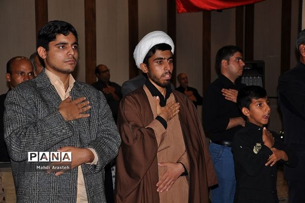 مراسم شب اربعین در مجتمع ابن حسام بیرجند