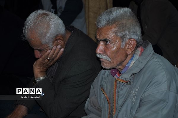 مراسم شب اربعین در مجتمع ابن حسام بیرجند