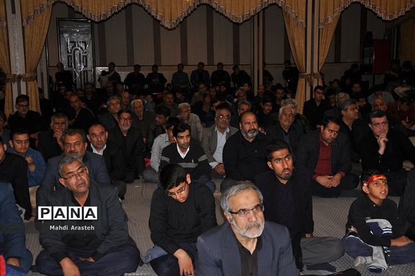 مراسم شب اربعین در مجتمع ابن حسام بیرجند