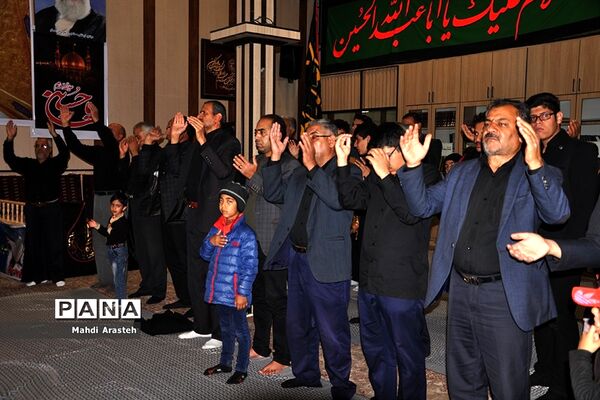 مراسم شب اربعین در مجتمع ابن حسام بیرجند