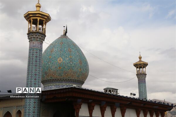 برگزاری مراسم عزاداری اربعین حسینی در شاهچراغ