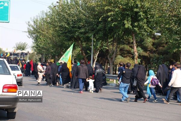 حماسه باشکوه اربعین حسینی در فشافویه