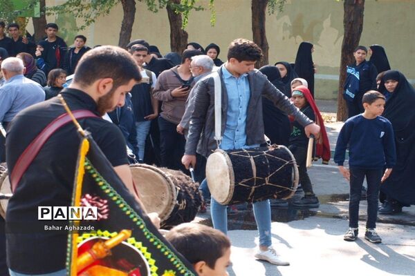 حماسه باشکوه اربعین حسینی در فشافویه