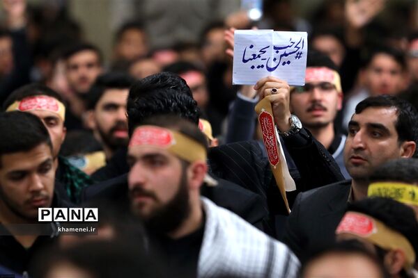 مراسم عزاداری اربعین سیدالشهدا(ع) با حضور هیئت‌های دانشجویی در حسینیه امام خمینی