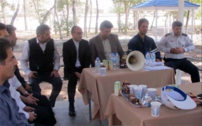 برگزاری مانورعملیاتی آتش سوزی و انفجار در شهرری