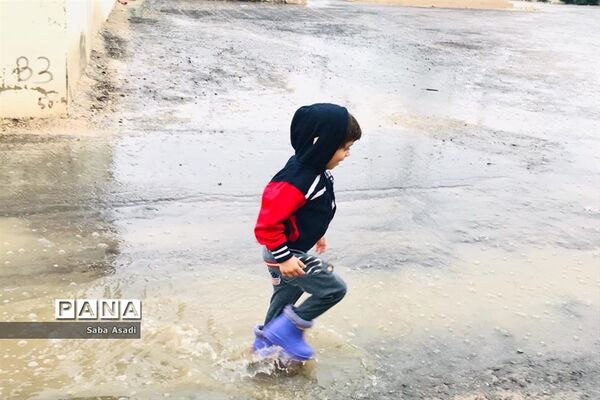 بارش نخستین باران پاییزی در گله دار