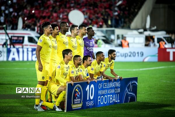 دیدار تیم های فوتبال پرسپولیس و السد قطر