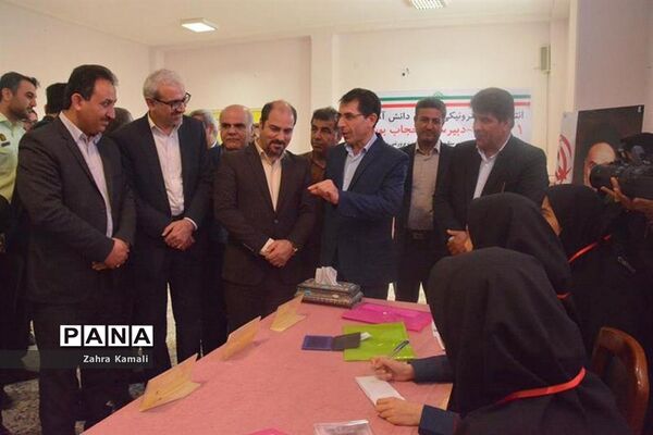انتخابات شوراهای دانش‌آموزی در دبیرستان دخترانه حجاب  بوشهر