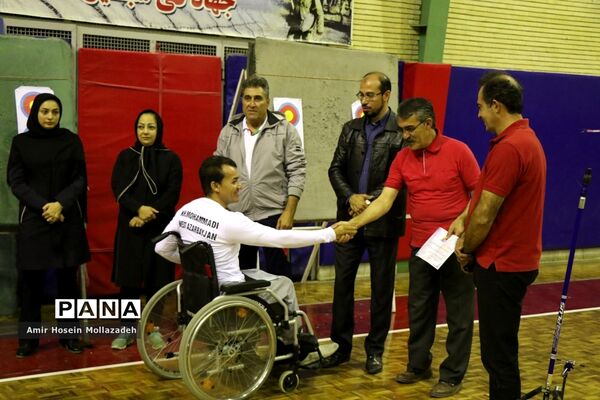 مسابقات استعدادیابی نخبگان تیراندازی با کمان در ارومیه