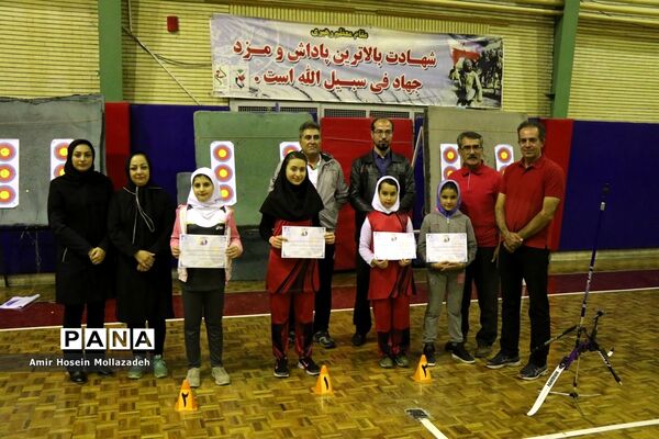 مسابقات استعدادیابی نخبگان تیراندازی با کمان در ارومیه