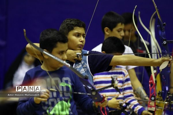 مسابقات استعدادیابی نخبگان تیراندازی با کمان در ارومیه