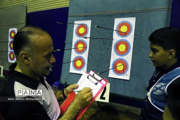 مسابقات استعدادیابی نخبگان تیراندازی با کمان در ارومیه