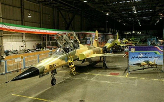 خط تولید جت جنگنده کوثر افتتاح شد