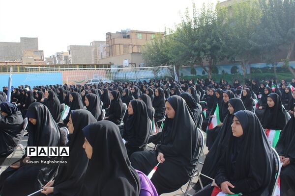 نواخته شدن زنگ استکبار ستیزی در اسلامشهر