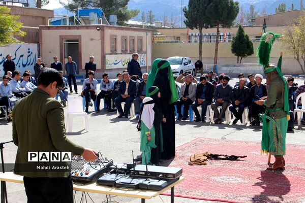 مراسم عزاداری و تعزیه خوانی در هنرستان البرز خراسان جنوبی