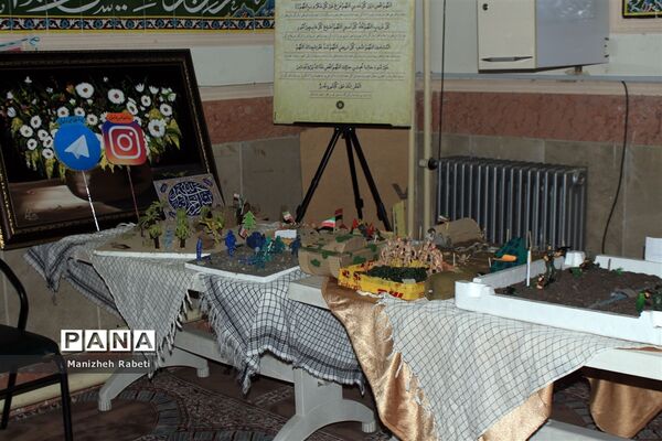 مراسم صبگاه مشترک پدافند غیر عامل در چهاردانگه