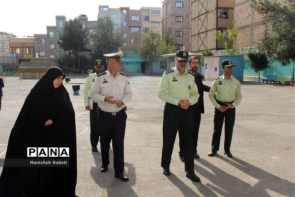 مراسم صبگاه مشترک پدافند غیر عامل در چهاردانگه