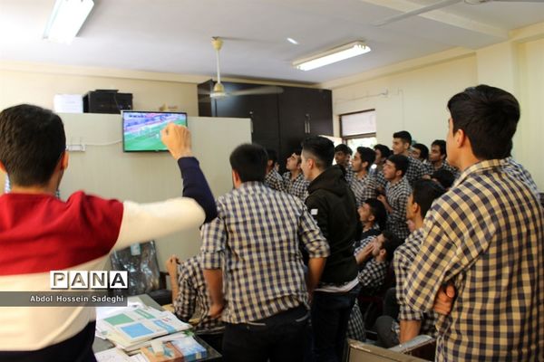 پخش بازی فوتبال در مدارس و ادارات آموزش و پرورش استان بوشهر
