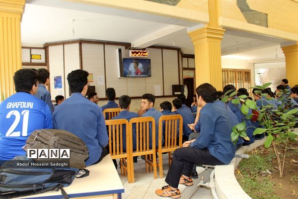 پخش بازی فوتبال در مدارس و ادارات آموزش و پرورش استان بوشهر