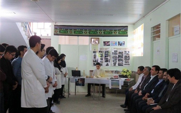 افتتاح نمایشگاه شیرین کاری‌های علمی دانش آموزان شهرستان اسکو