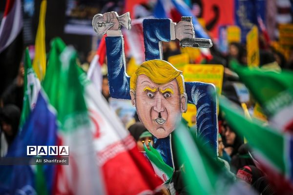 مراسم راهپیمایی ۱۳ آبان در تهران - 1