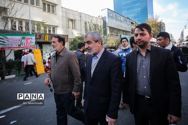 مراسم راهپیمایی ۱۳ آبان در تهران - 1