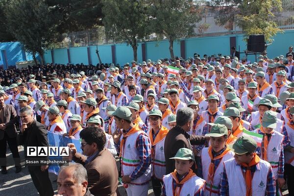 طنین فریاداستکبار ستیزی مردم اسلامشهر در سالروز یوم الله 13آبان
