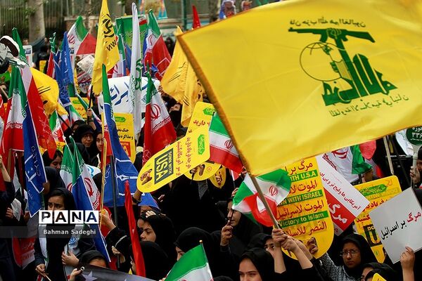مراسم راهپیمایی ۱۳ آبان در تهران - 2