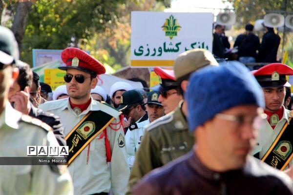 راهپیمایی 13 آبان در خراسان شمالی
