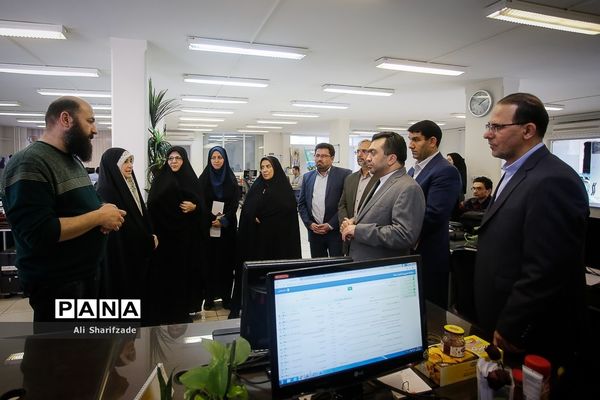 بازدید معاون پارلمانی و حقوقی وزارت آموزش و پرورش از خبرگزاری پانا