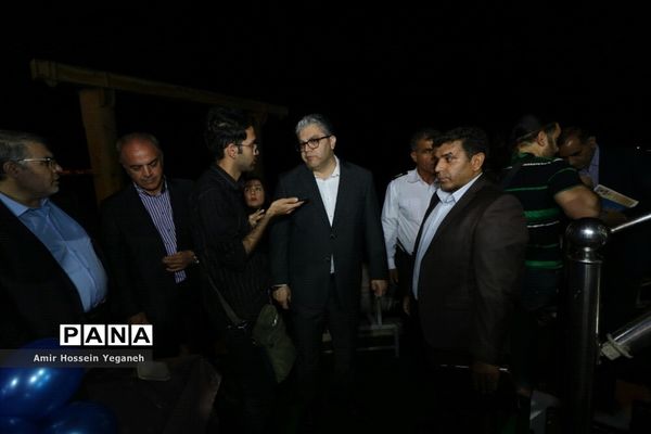 افتتاح کشتی امپراطور در جزیره کیش