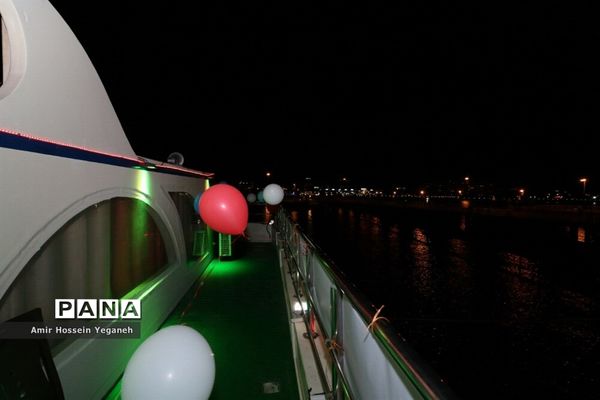 افتتاح کشتی امپراطور در جزیره کیش