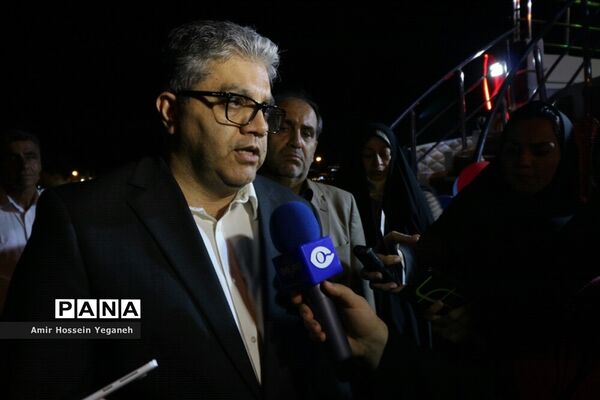 افتتاح کشتی امپراطور در جزیره کیش